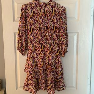 NWT fall THML dress long sleeve